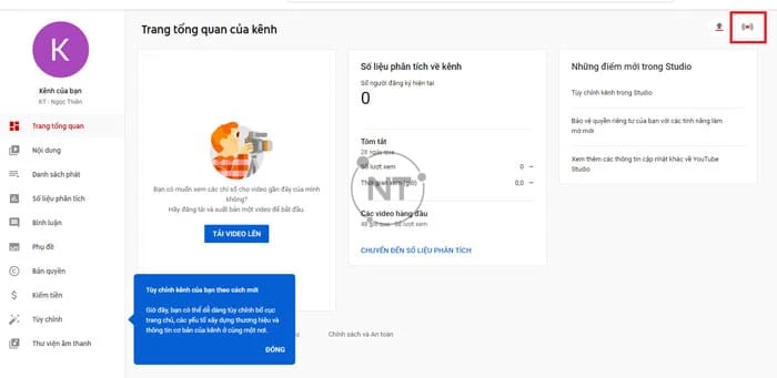 The user is blocked from live streaming