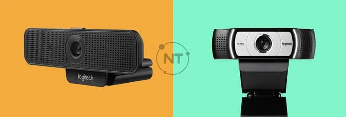 Logitech C925e (trái) và C930e (phải) có khả năng quay video tương tự