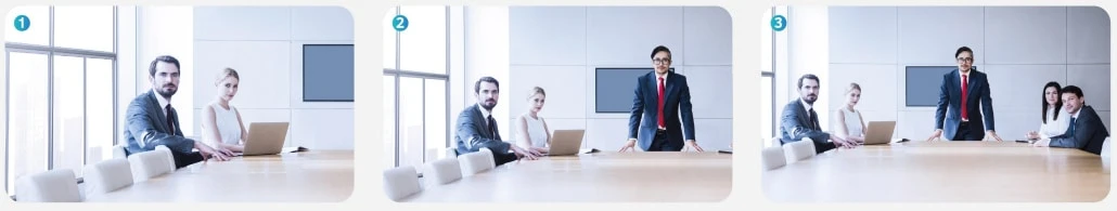 tự động thay đổi sự theo dõi của người tham gia