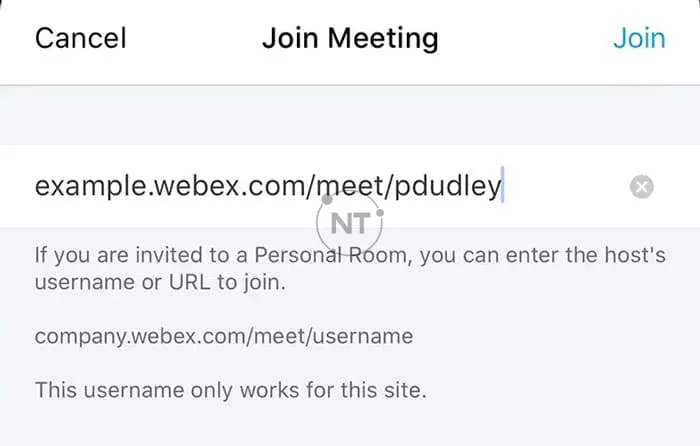 Hướng dẫn cách sử dụng Webex Meeting trên điện thoại
