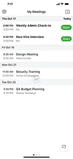 Hướng dẫn cách sử dụng Webex Meeting trên điện thoại