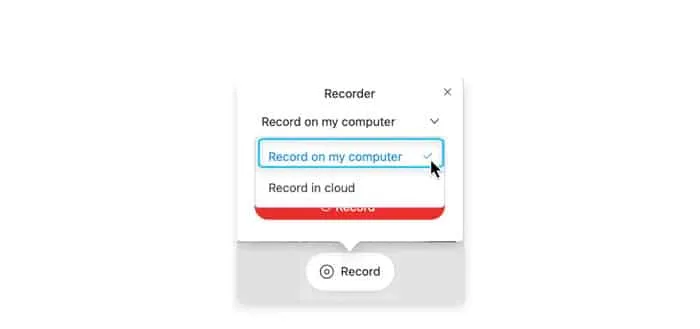 Cách ghi âm lại cuộc họp Webex và lưu trữ trên máy tính