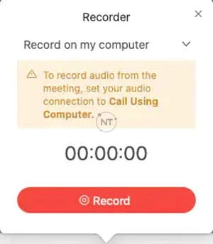 Cách ghi âm lại cuộc họp Webex và lưu trữ trên máy tính