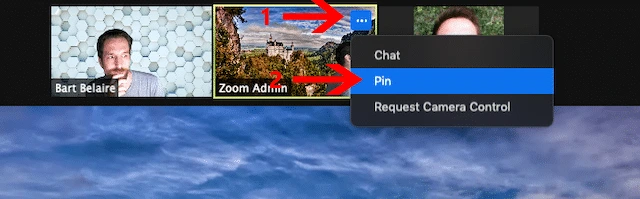 Cách ghim màn hình, video trên Zoom trên máy tính