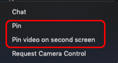 Cách ghim màn hình, video trên Zoom trên máy tính