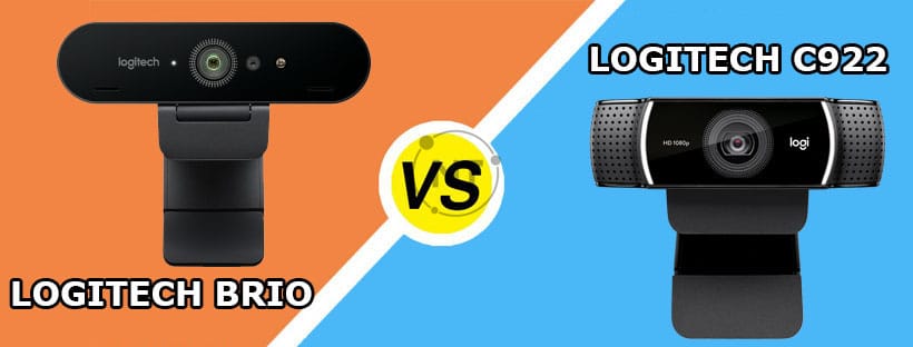 So sánh Logitech Brio vs C922: Webcam PC giá tốt đáng mua