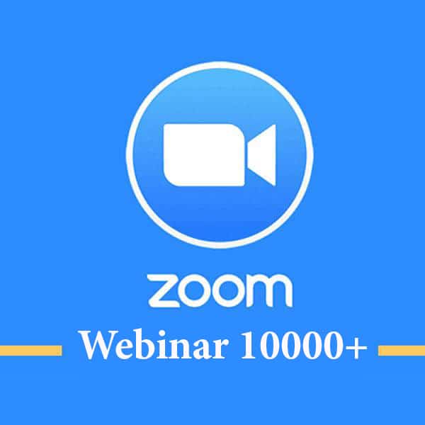 Zoom Webinar 10000+