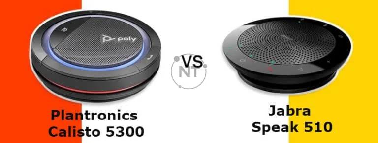 So sánh loa hội nghị Calisto 5300 vs Jabra 510