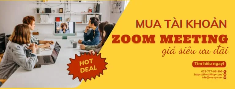 Mua tài khoản Zoom Meeting
