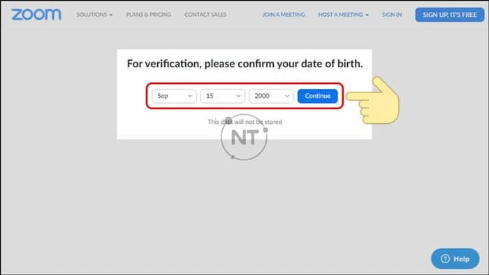 hướng dẫn đăng ký tài khoản Zoom miễn phí trên máy tính