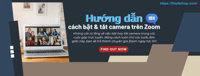 cách bật camera trên zoom trên máy tính