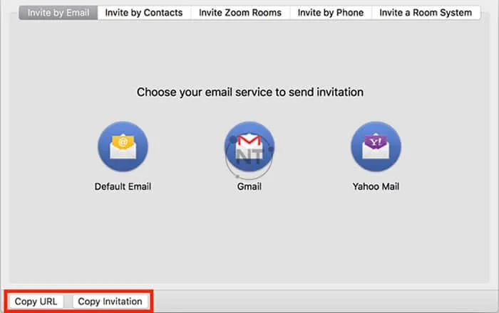 cách gửi link Zoom cho người khác