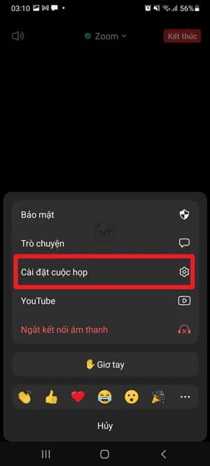 Cách đổi tên phòng Zoom