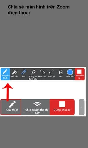 Cách chia sẻ màn hình trên Zoom trên điện thoại