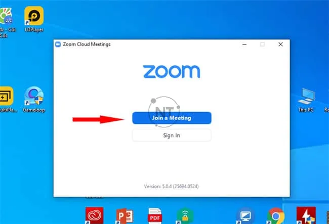cách tham gia 1 lớp học trực tuyến trên Zoom
