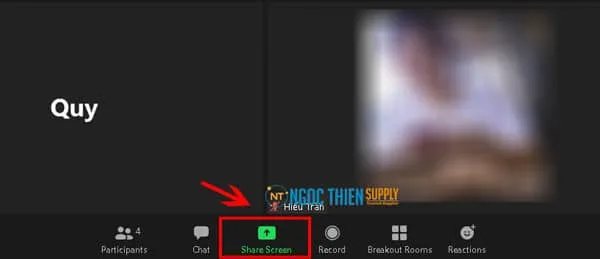 cách vẽ lên màn hình Zoom trên máy tính