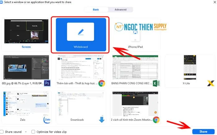 Cách dụng bút vẽ trên Zoom