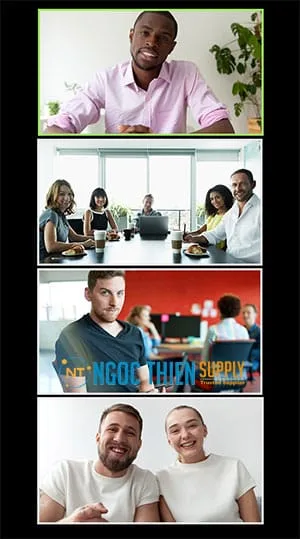 ách bật chế độ xem thư viện trên Zoom trên điện thoại