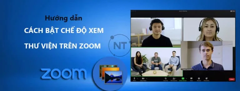 Cách bật chế độ xem thư viện trên Zoom