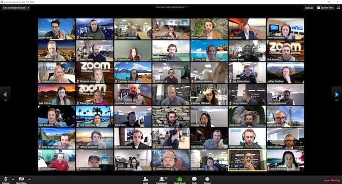 Zoom Large Meeting là gói Zoom mở rộng, cho phép tăng số lượng người tham dự