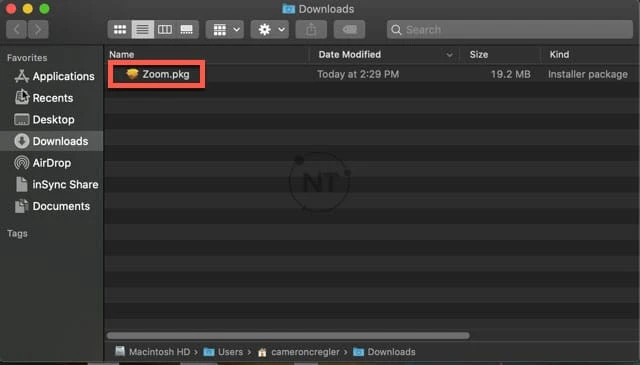 Tải Zoom Meeting cho Macbook