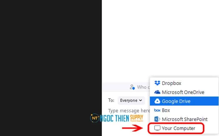 Cách đưa tài liệu lên Zoom trên máy tính