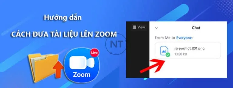 Hướng dẫn cách đưa tài liệu lên Zoom