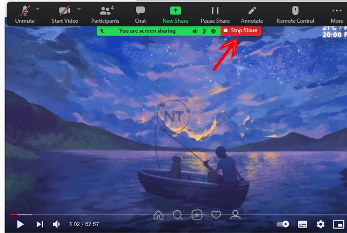Cách Share âm thanh trên Zoom trên máy tính