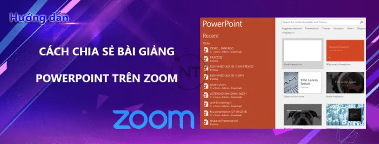 Hướng dẫn cách chia sẻ bài giảng PowerPoint trên Zoom