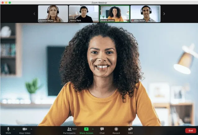 Zoom Webinar hay còn gọi với cái tên đầy đủ là Zoom Video Webinar là phần mềm hội nghị trực tuyến