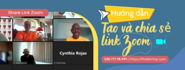 cách tạo link zoom