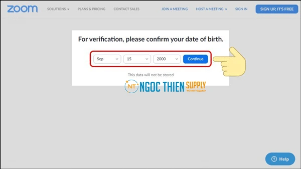 Cách khắc phục lỗi không đăng ký được tài khoản Zoom