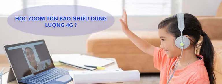 Học Online qua Zoom tốn bao nhiêu dung lượng 4G