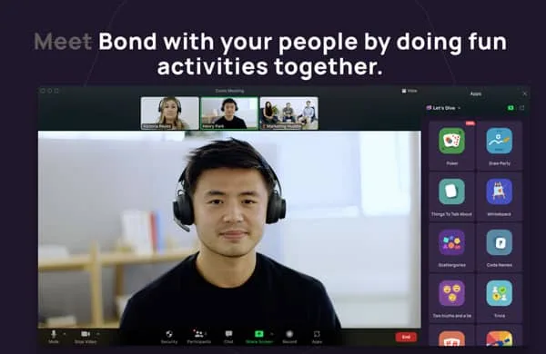 Dive là một không gian ảo dành cho các nhóm làm việc Online từ xa,
