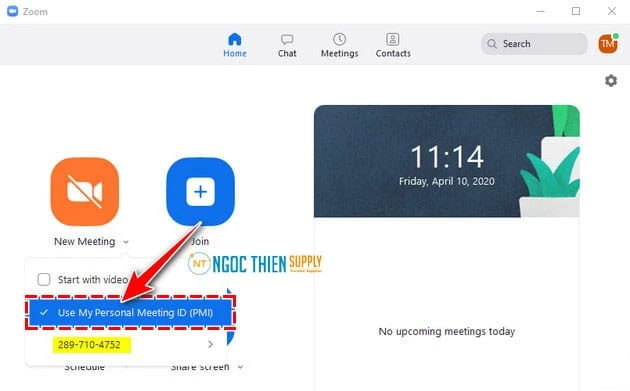 Cách tạo ID cố định trên Zoom