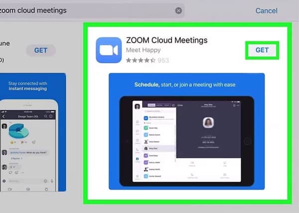 Cách tải ứng dụng Zoom trên iPad