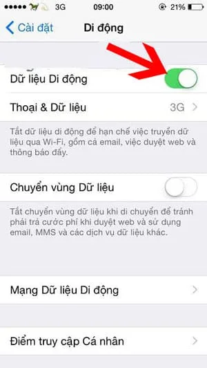 Cách phát wifi từ điện thoại iPhone sang máy tính