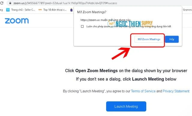 Cách vào Zoom không cần mật khẩu