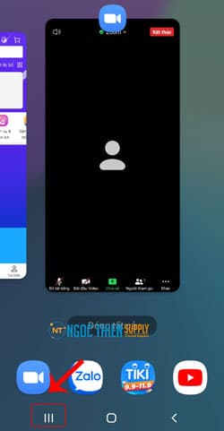 Cách thu nhỏ màn hình Zoom trên điện thoại Android