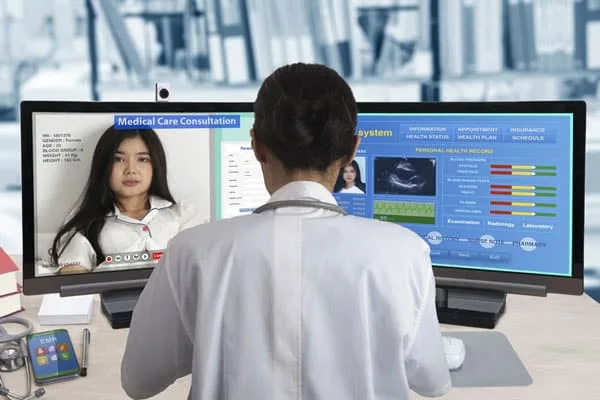 dõi bệnh nhân Covid tại nhà qua Zoom