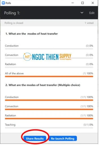 Cách kiểm tra học sinh trên Zoom