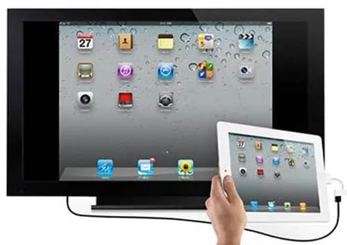 kết nối điện thoại hoặc Ipad với tivi, có thể sử dụng một sợi cáp HDMI