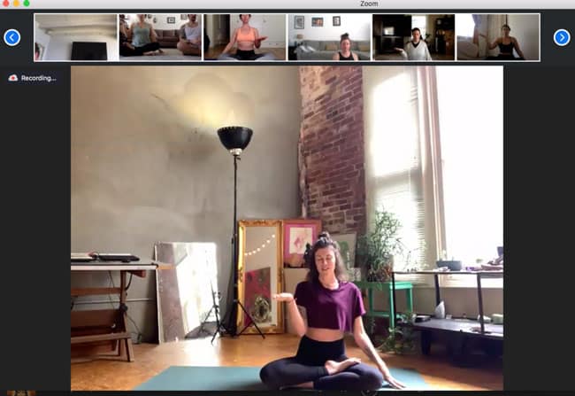 Cách dạy Yoga online qua Zoom chuyên nghiệp