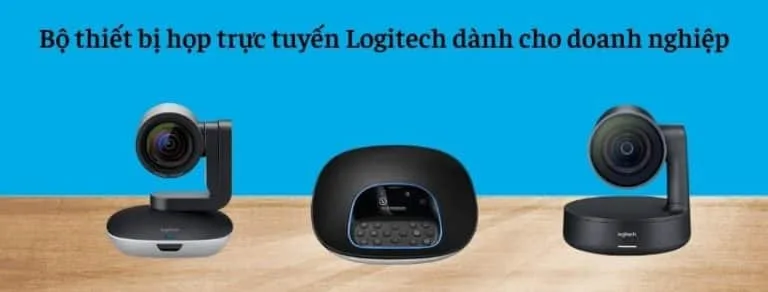 Bộ thiết bị họp trực tuyến Logitech dành cho doanh nghiệp