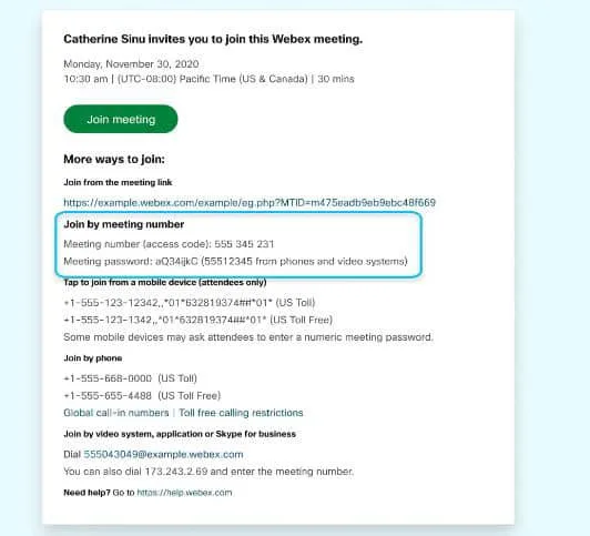 Nhập mật khẩu cuộc họp có trong lời mời qua email của bạn và sau đó nhấp vào Continue
