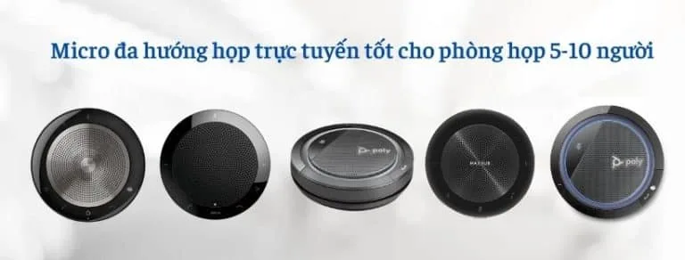 Micro đa hướng họp trực tuyến tốt cho phòng 5-10 người