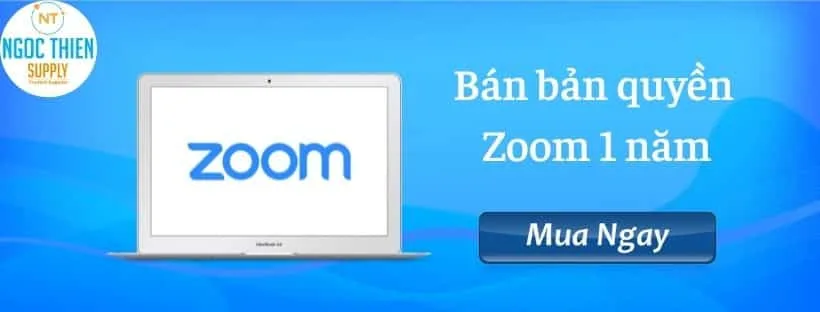 Bán bản quyền Zoom 1 năm