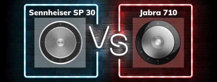Điểm khác biệt giữa Sennheiser SP 30 với Jabra 710