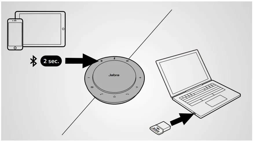 hướng dẫn kết nối jabra speak 710