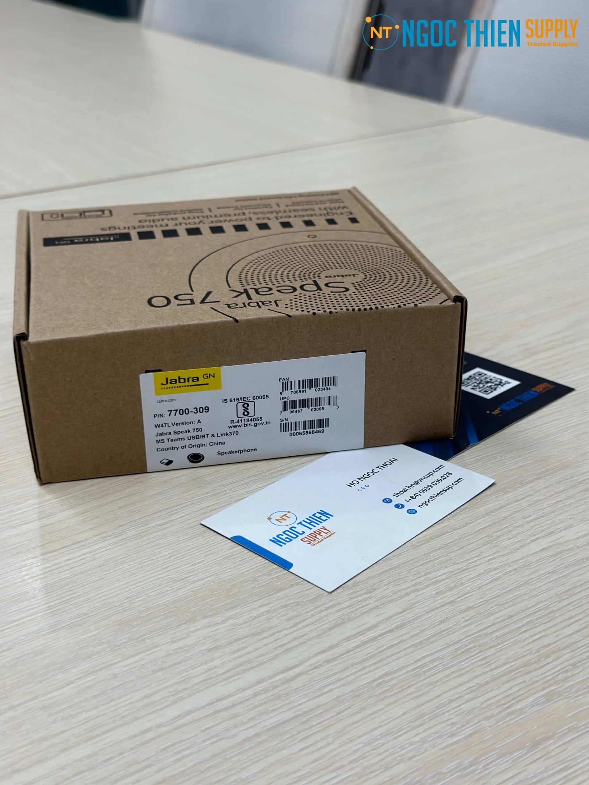 loa hội nghị jabra speak 750 ms âm thanh chất lượng